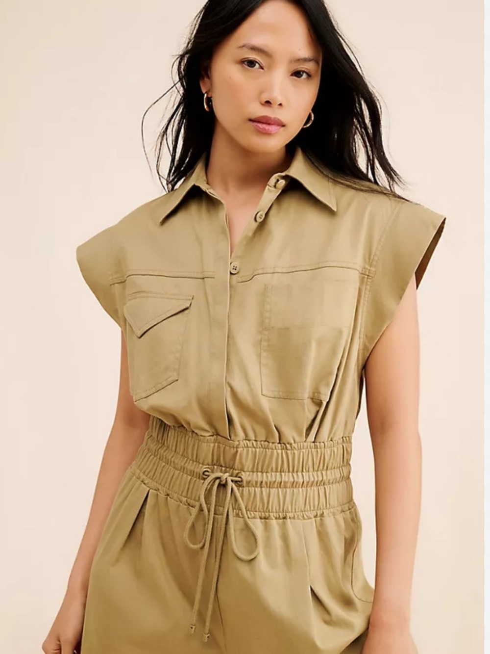 FARM Rio Cotton Utility Jumpsuit M - Picture 2 of 9